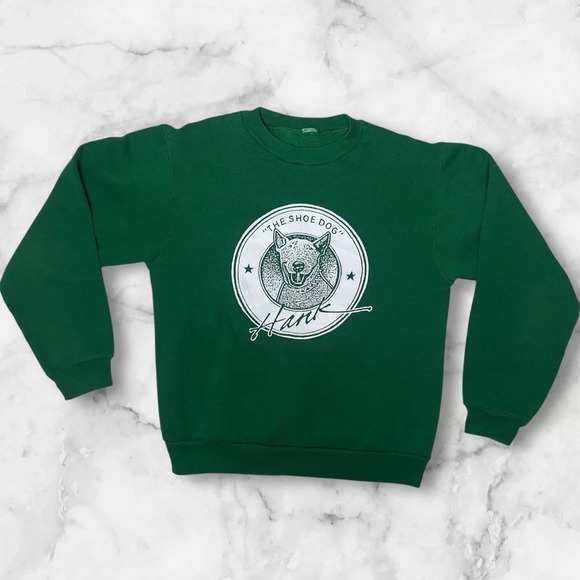 Vintage 1980s Unisex Bull Terrier Dog Graphic Crewneck Kids Sweatshirt - Picture 7 of 7